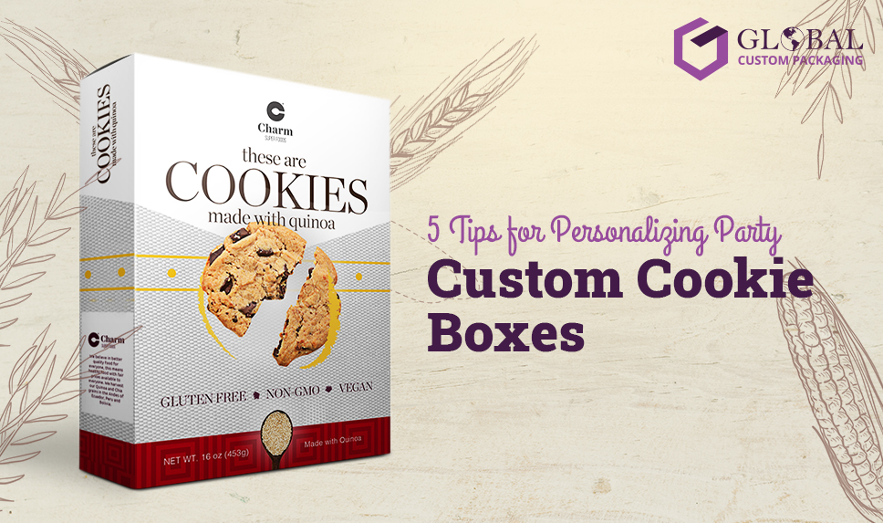 5 Tips for Personalizing Party Custom Cookie Boxes