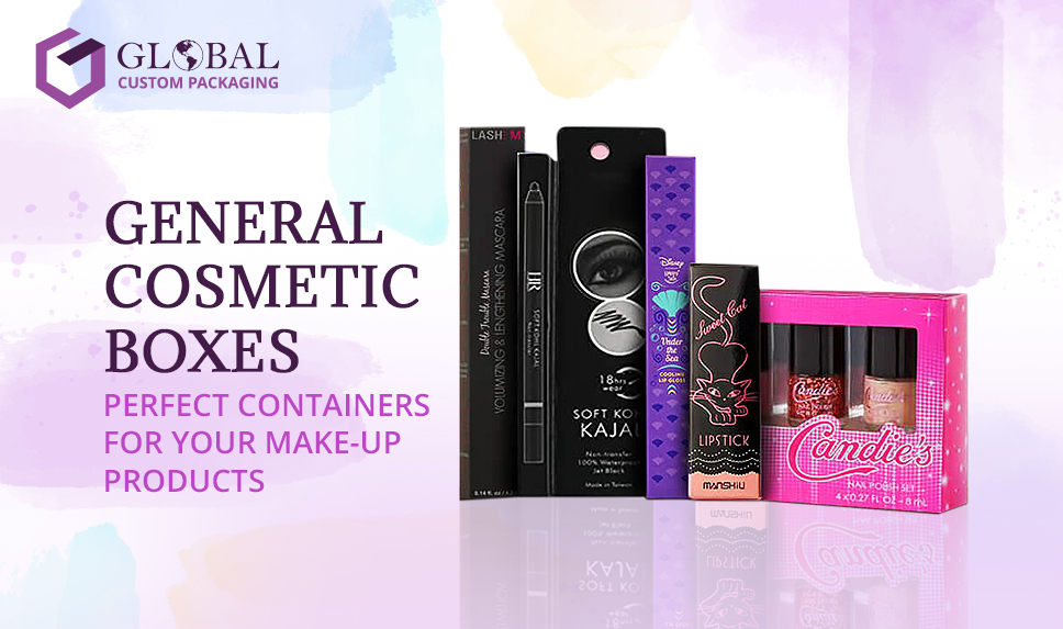 General Cosmetic Boxes - Perfect Containers for Your Make-Up Products