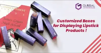 Customized Boxes For Displaying Lipstick Products