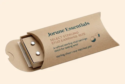 1 Classic Kraft Pillow Box