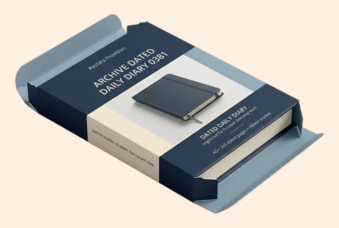 1 Straight Tuck Diary Boxes