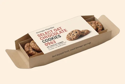 1 Straight Tuck Food Boxes