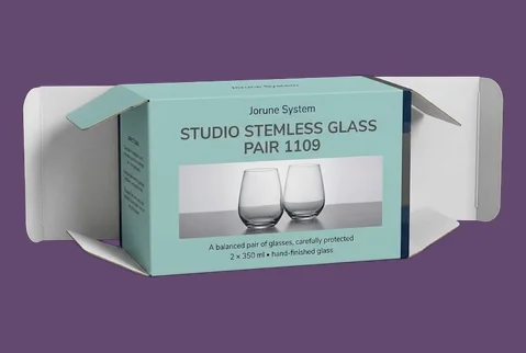1 Straight Tuck Glass Cartons