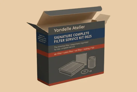 1 Tuck End Service Kit Box