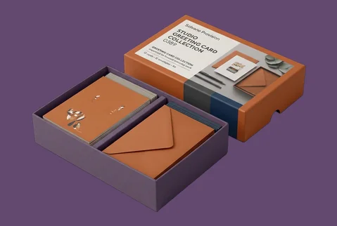 1 Two Piece Card Boxes