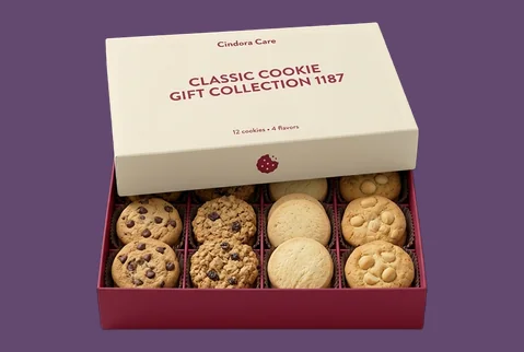 1 Two Piece Cookie Gift Boxes