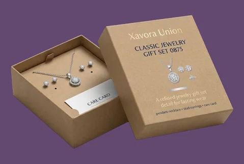 1 Two Piece Kraft Boxes