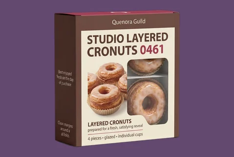 1 Window Cronut Boxes