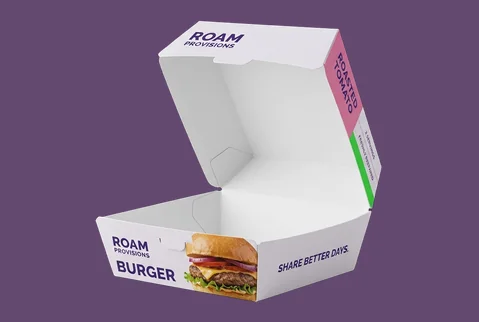 1 burger clamshell boxes