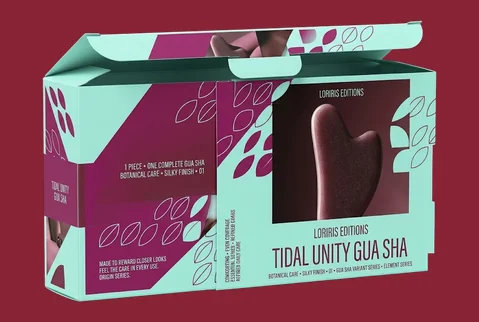 1 folding carton gua sha box