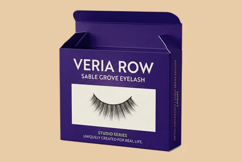 1 folding carton lash boxes