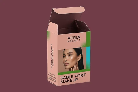 1 folding carton makeup boxes