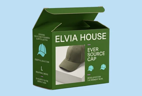 1 folding tuck cap boxes
