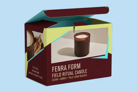1 jar candle boxes