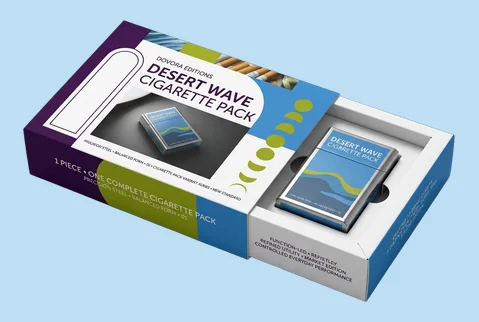 1 paperboard slide out packs