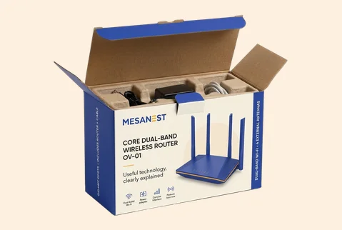 1 printed folding carton