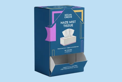 1 rectangular dispenser cartons