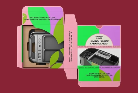 1 retail tuck end carton