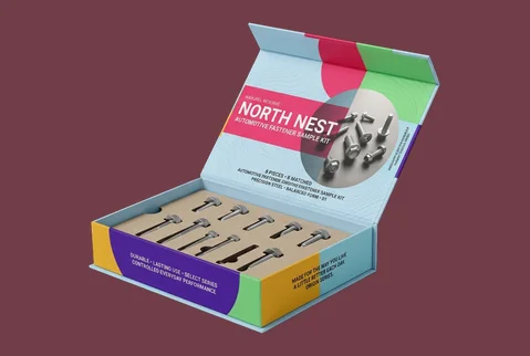 1 rigid magnetic sample kits