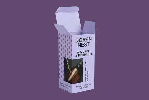 1 single bottle tuck box