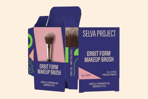 1 single brush tuck boxes