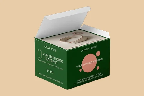 1 single headband tuck boxes