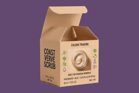 1 single jar tuck cartons