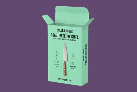 1 single knife tuck boxes
