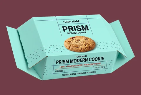 1 straight tuck cookie cartons