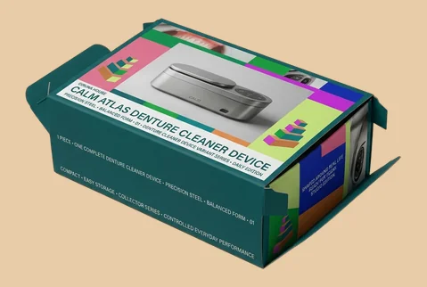 1 straight tuck device carton