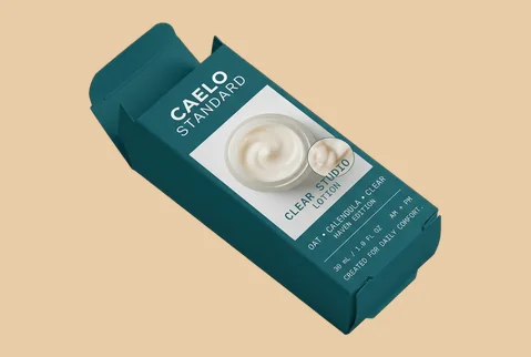 1 straight tuck lotion cartons