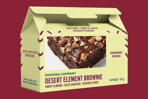 1 tuck end brownie cartons 06569367