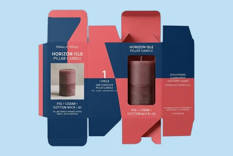 1 tuck end candle cartons 43532bca