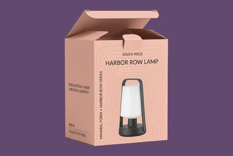 1 tuck end lamp boxes