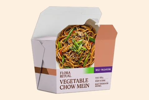 1 tuck top meal boxes