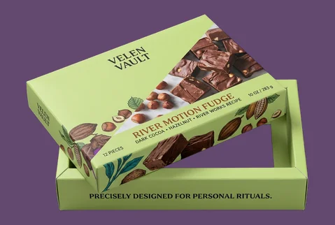 1 two piece fudge boxes