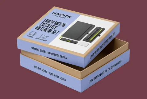 1 two piece kraft gift boxes