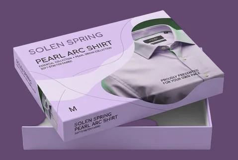 1 two piece shirt boxes