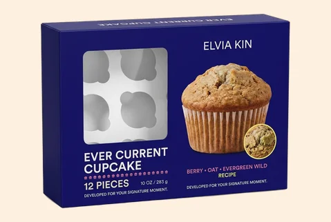 1 windowed cupcake boxes