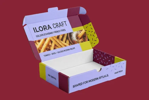 10 corrugated food mailers