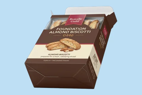 2 Auto Bottom Biscotti Boxes