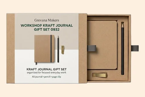 2 Kraft Drawer Gift Box