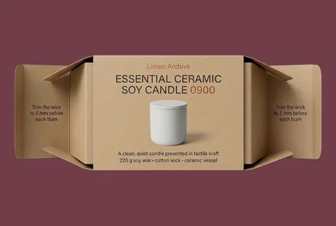 2 Reverse Tuck Decor Boxes
