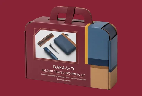 2 Ribbon Handle Suitcase Boxes