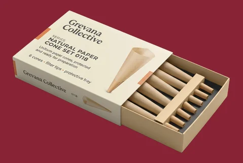 2 Sleeve and Tray Cone Boxes