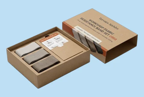 2 Two Piece Kraft Sports Boxes