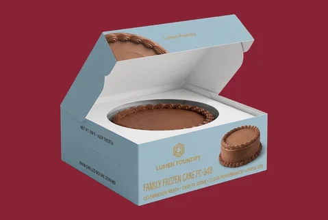 2 auto bottom cake boxes