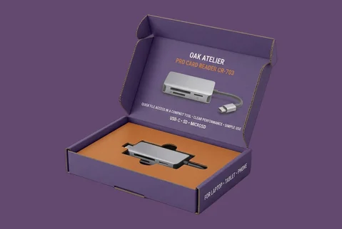 2 branded mailer kits
