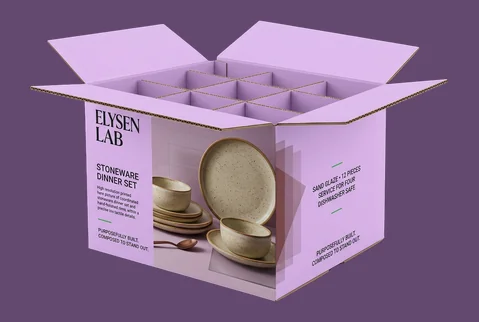 2 crockery boxes