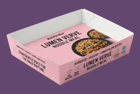 2 four corner tray with lid